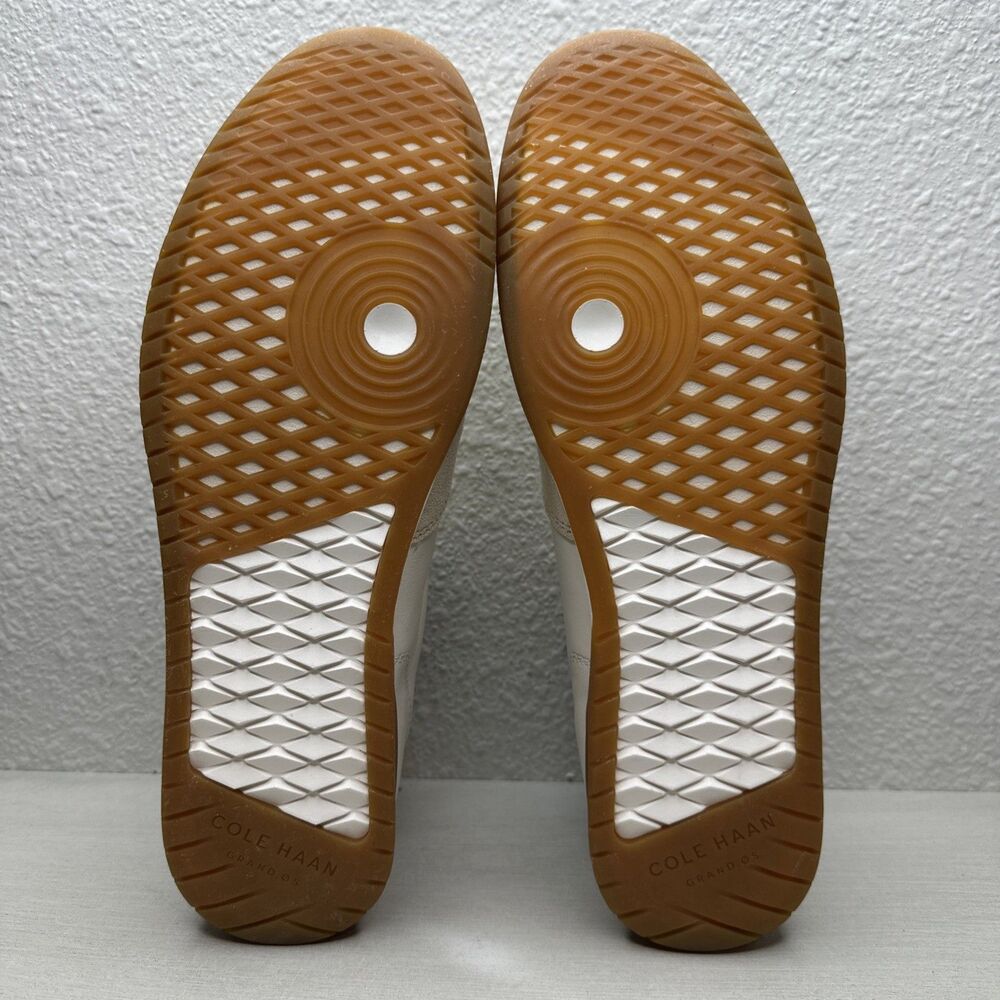 Cole Haan Grand Pro Turf Pumice Stone Cowhide Sneakers Shoes Men’s Size 9.5 - Picture 6 of 7
